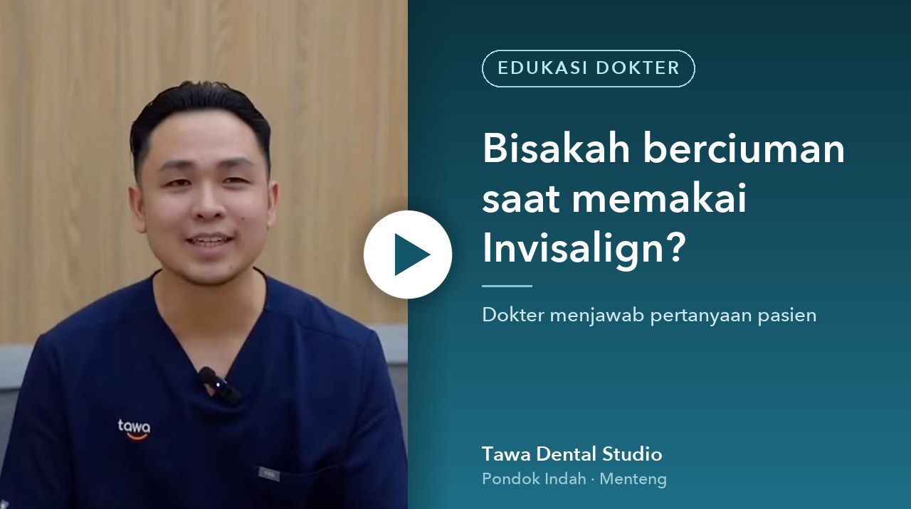 Cover video: Bisakah berciuman saat memakai Invisalign?